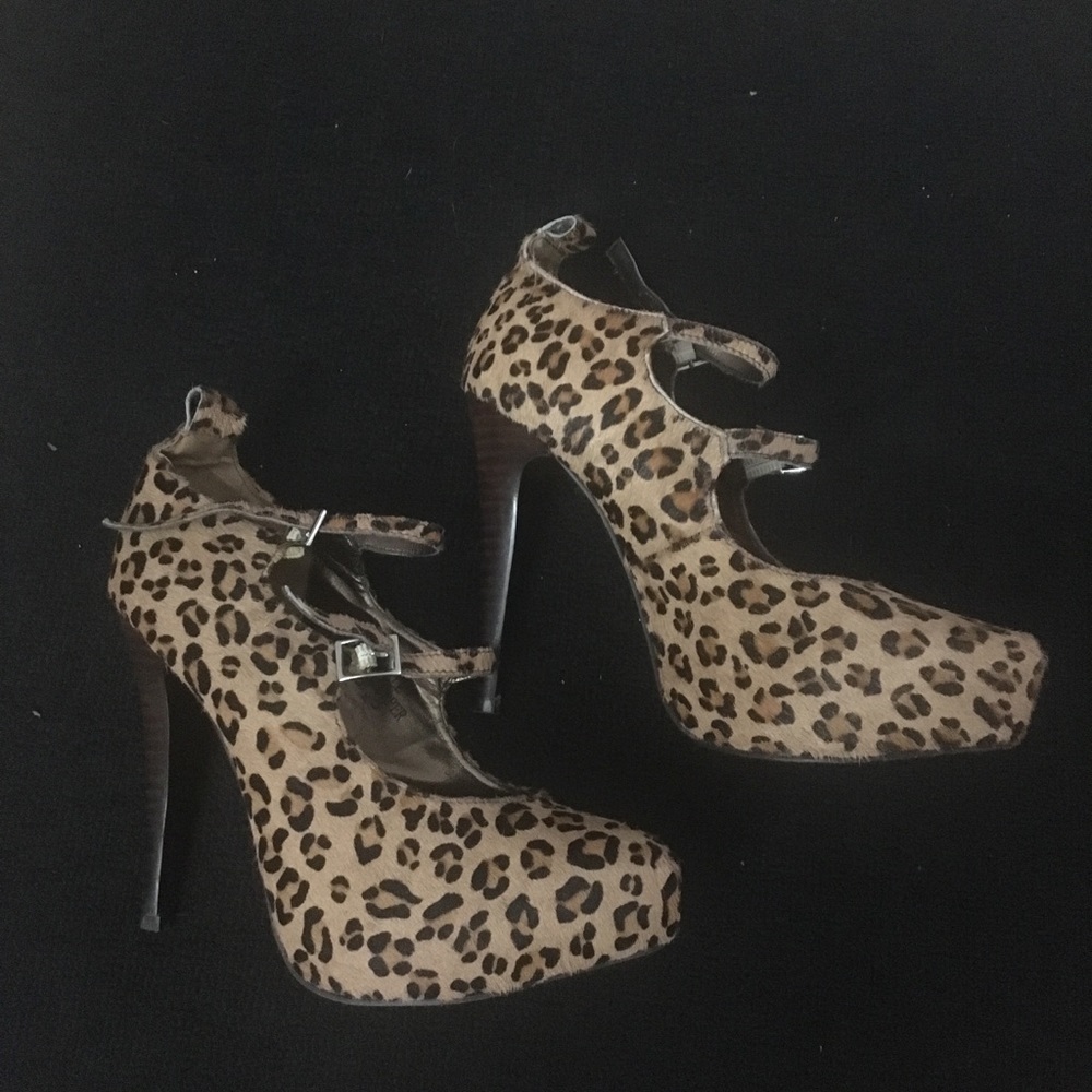 Cheetah heels